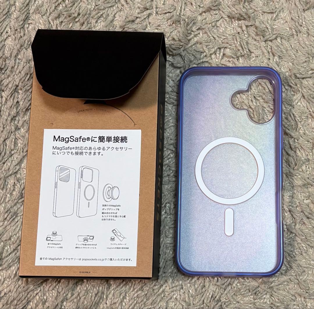 PopSockets iPhone 16 Plus ケースとグリップセット