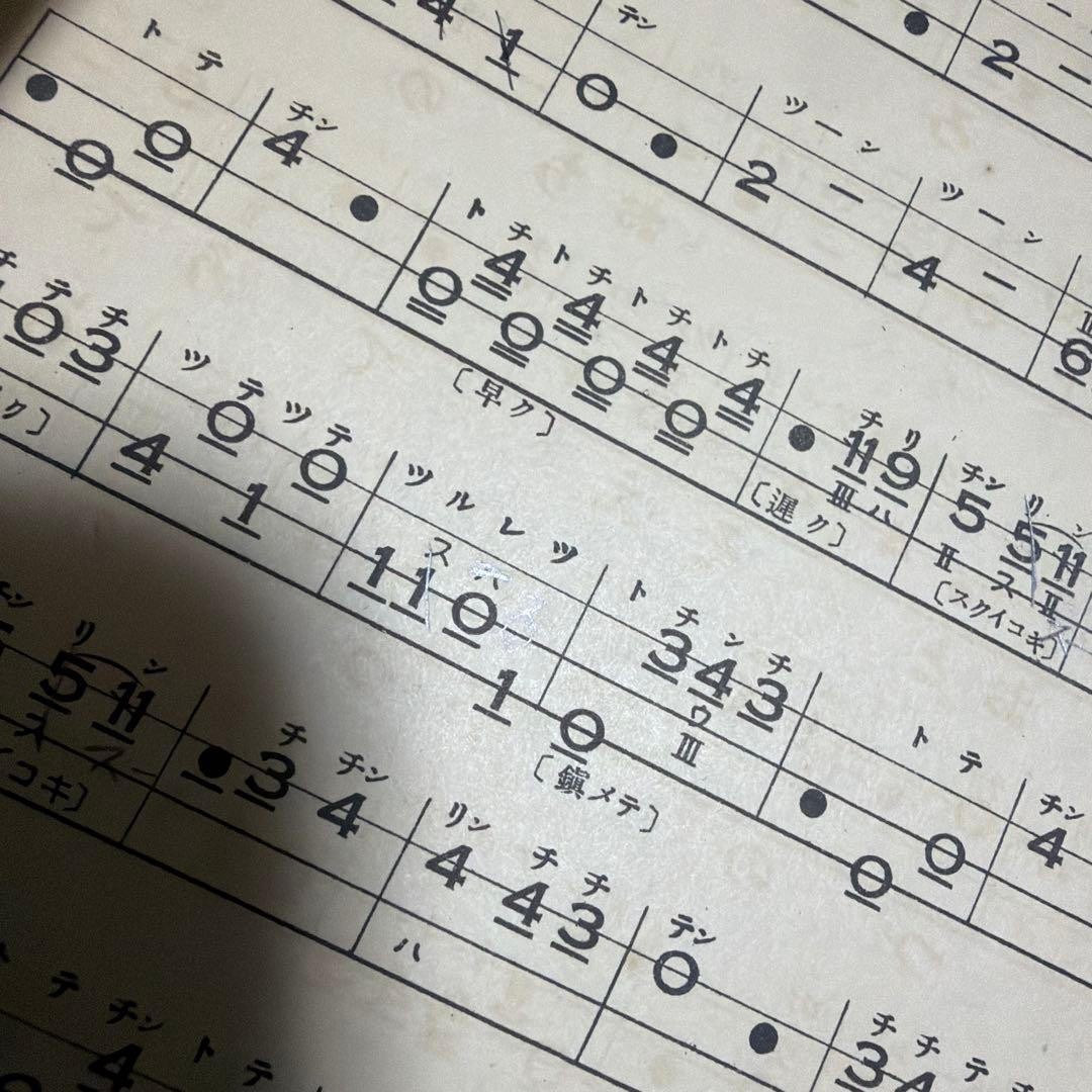 三味線文化譜　長唄名曲選集　杵屋彌七　39冊　昭和一桁発行　年代物