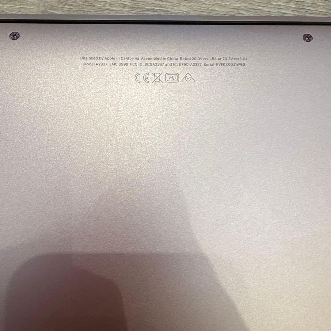 MacBook Air 2020 M1 16GB 13.3インチ