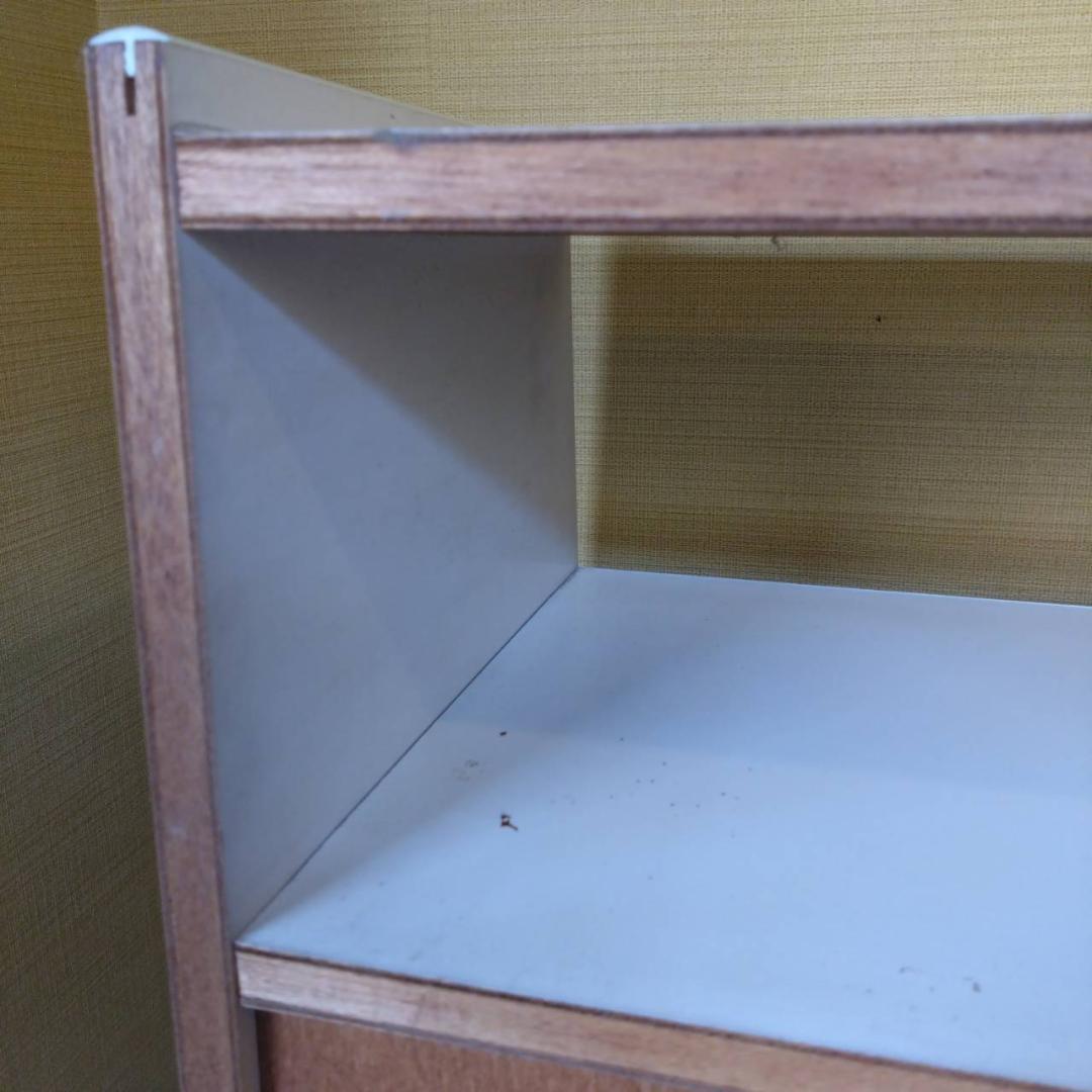 電話台　昭和レトロ　レトロポップ　花柄　収納