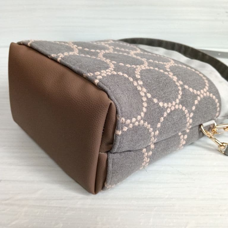 こ*ま様 ⭑オークション⭑ミナペルホネン　ポケット巾着バッグ　dopタンバリン