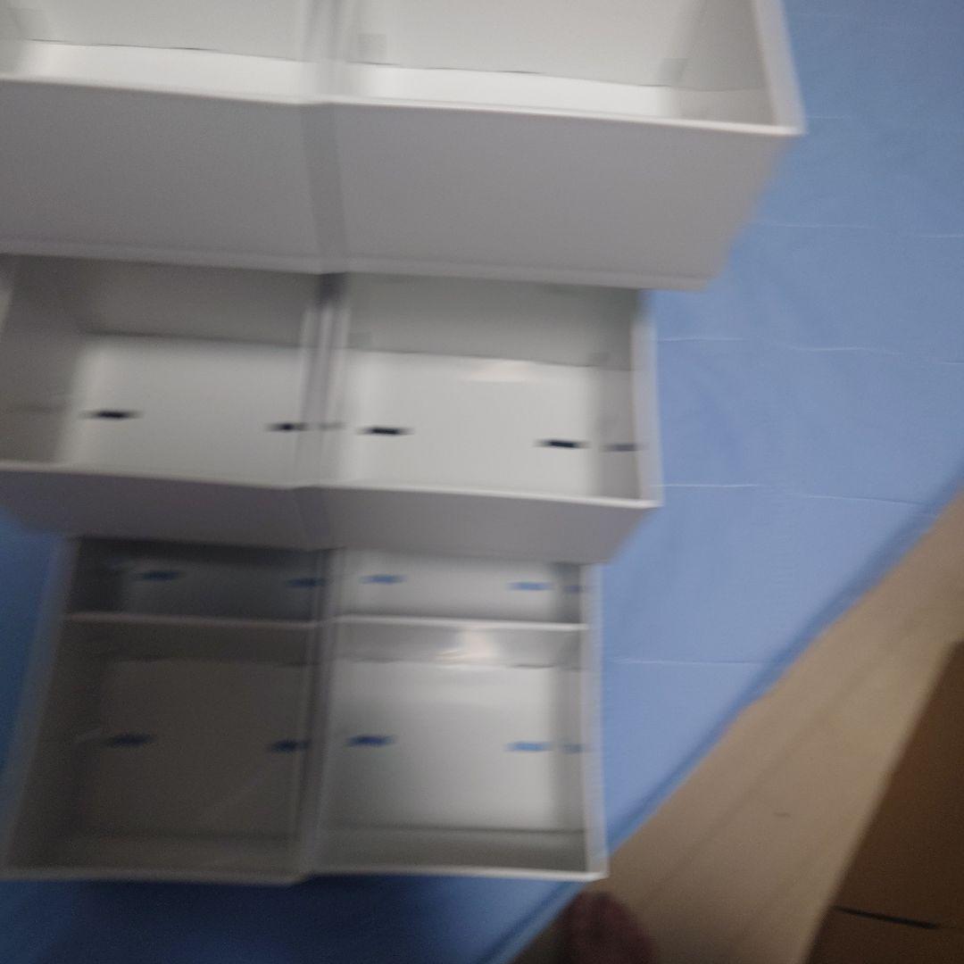 無印　ポリプロピレン　引出式　ケース　浅型　6個セット