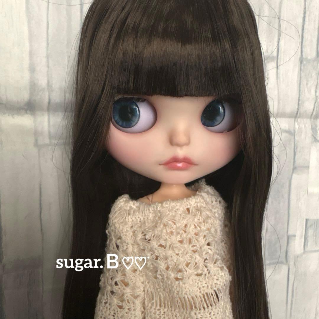 アイシードールカスタム❤︎チョコレートブラウン❤︎ウィッグ長さヒップライン♡