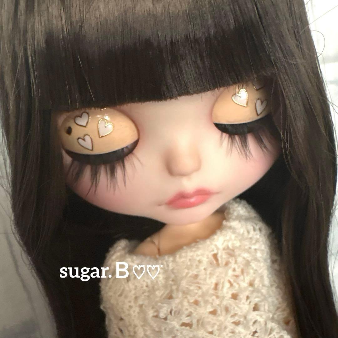 アイシードールカスタム❤︎チョコレートブラウン❤︎ウィッグ長さヒップライン♡
