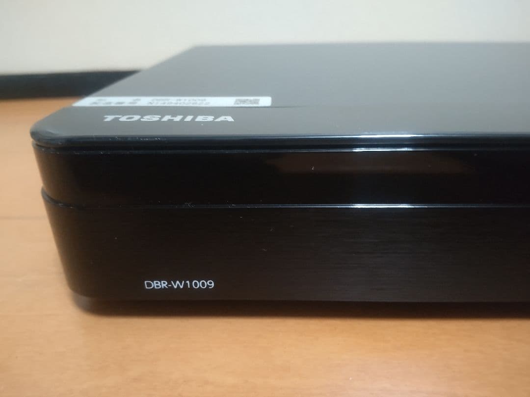 東芝　REGZA　DBR―W1009 1TB→3TB プチメンテ済み