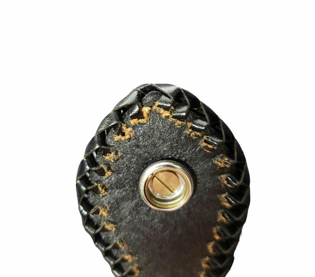 ALZUNI ブラックレザーポーチ