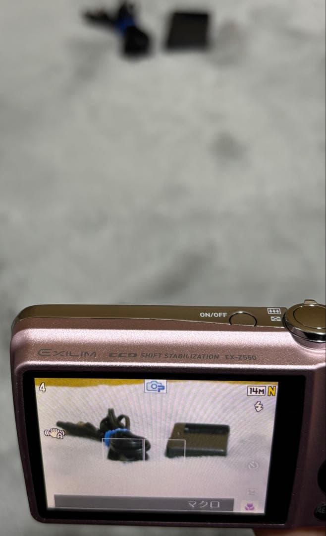 CASIO EXILIM EX-Z550 ピンク