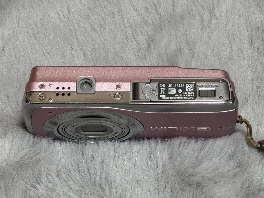 CASIO EXILIM EX-Z550 ピンク