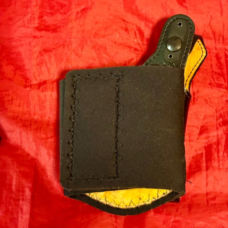 デサンティス製 小型オートマチック用 アンクルホルスター 左利き用