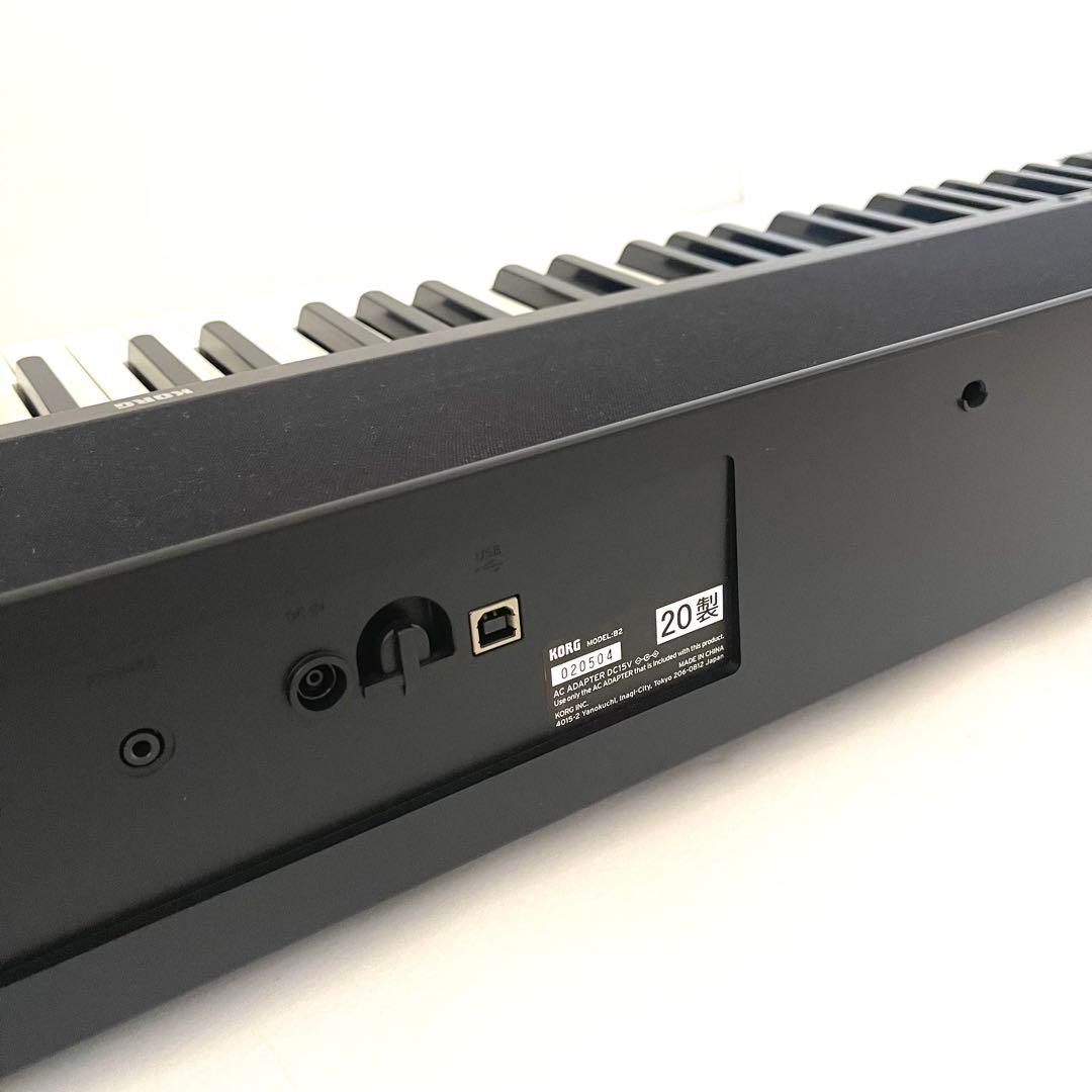 【極美品】 KORG 電子ピアノ B2 デジタルピアノ ビギナー 初心者