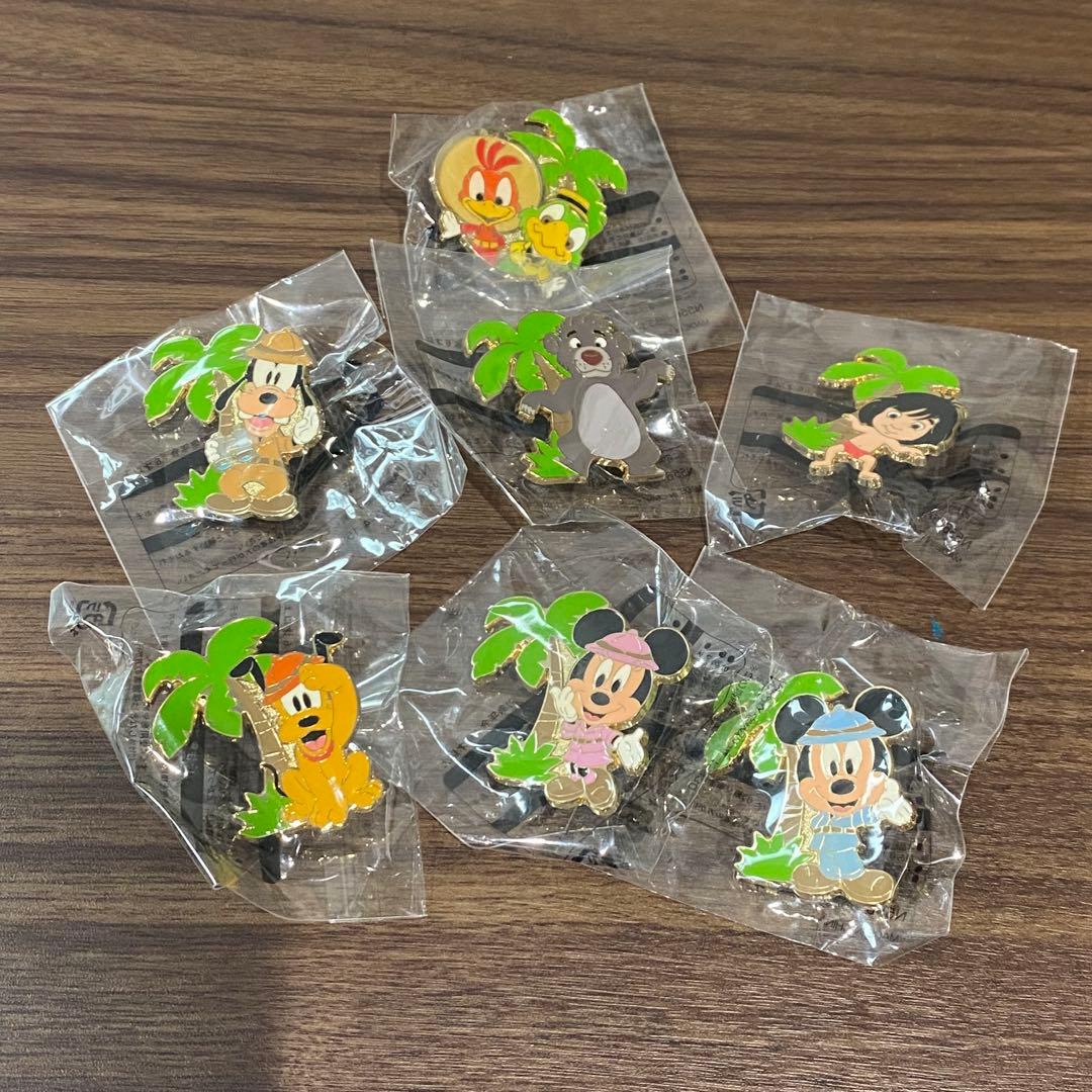 ディズニーリゾート　ピンバッジ、チャーム　29個　かぶりなし