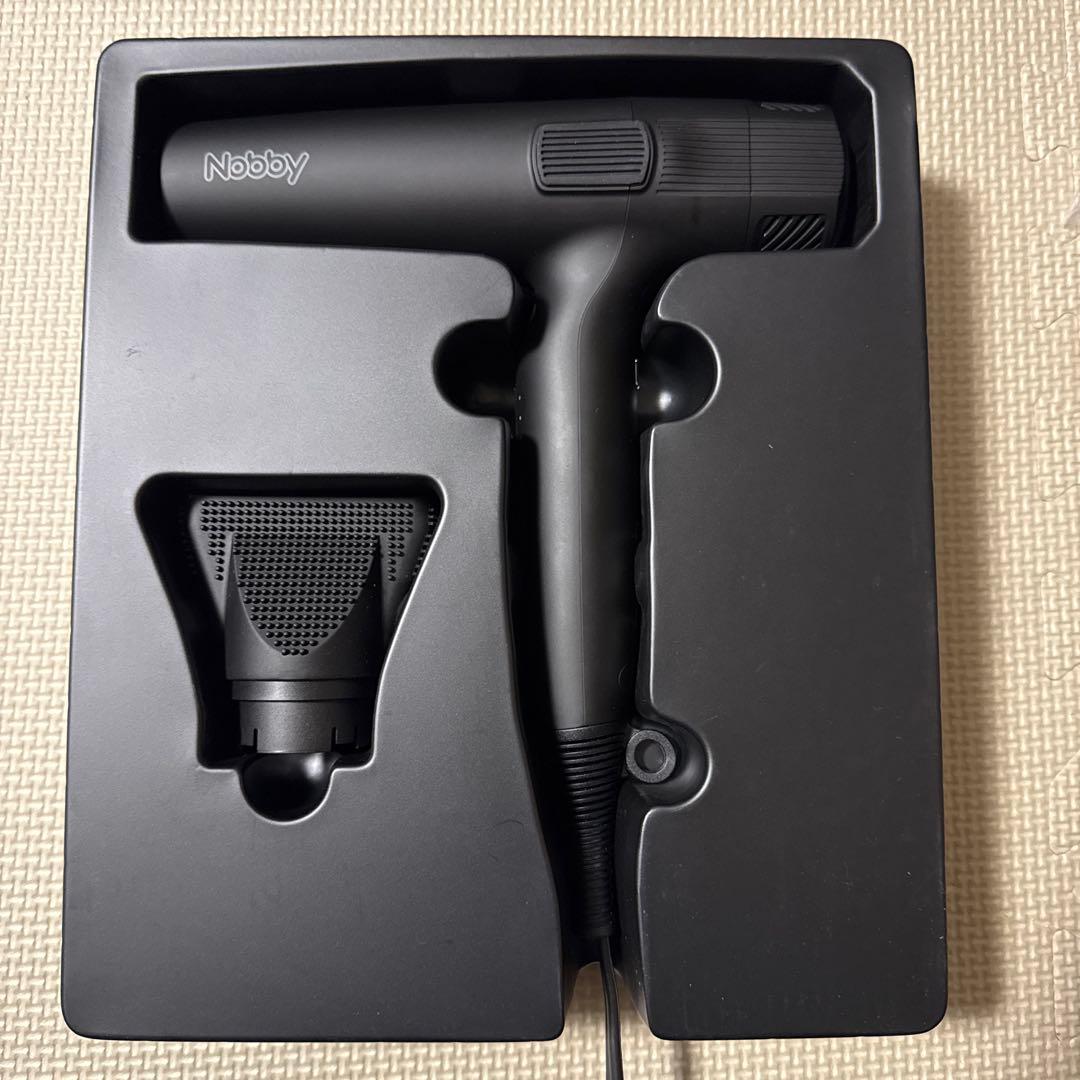 美品 Nobby マイナスイオンヘアドライヤー NB950 ブラック ノビー