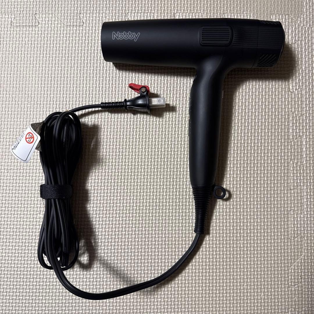 美品 Nobby マイナスイオンヘアドライヤー NB950 ブラック ノビー