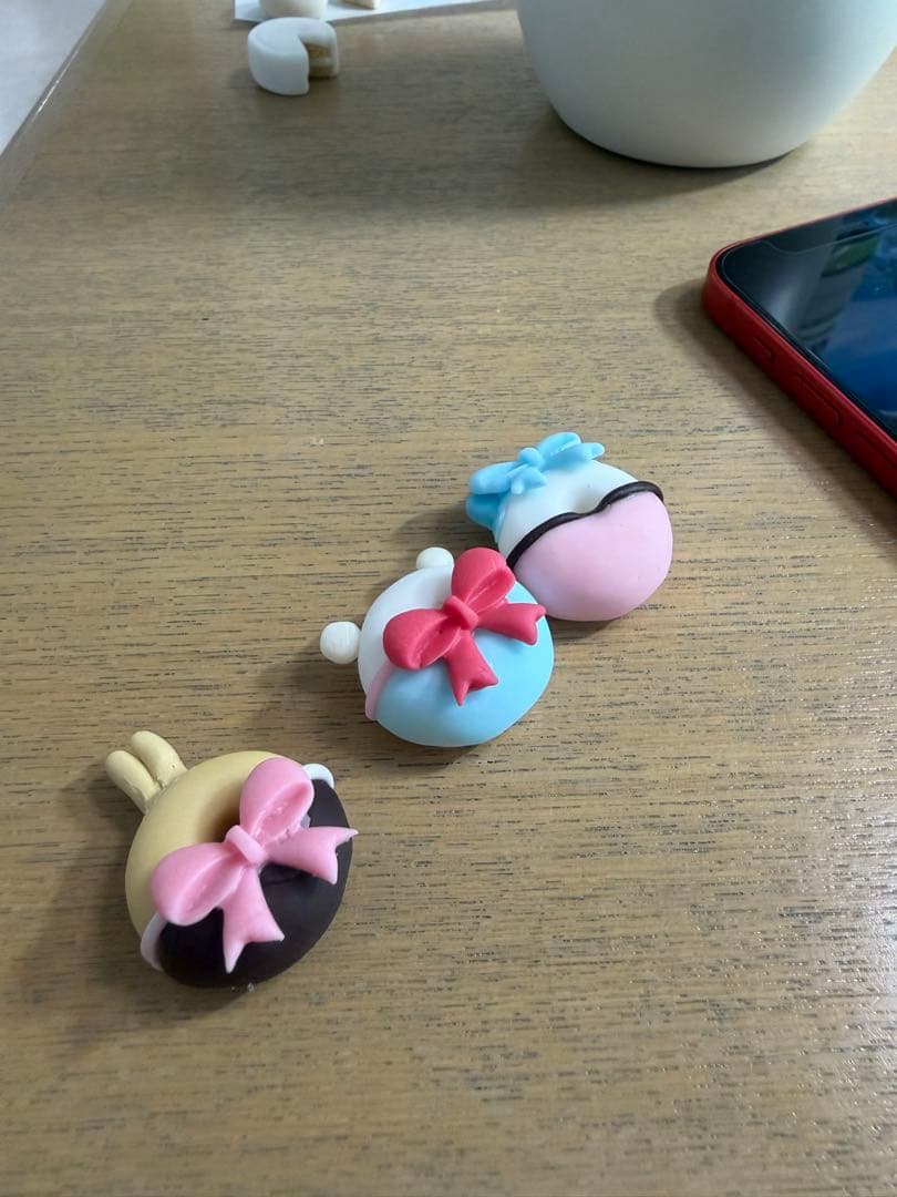 樹脂粘土 スイーツキーホルダー ハンドメイド