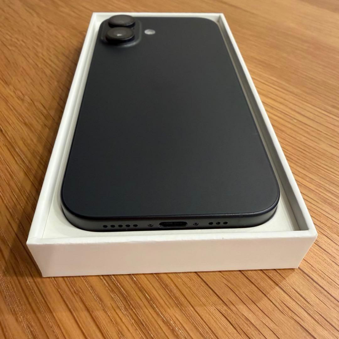 iPhone16 256GBブラック SIMフリー 本体AppleStore購入