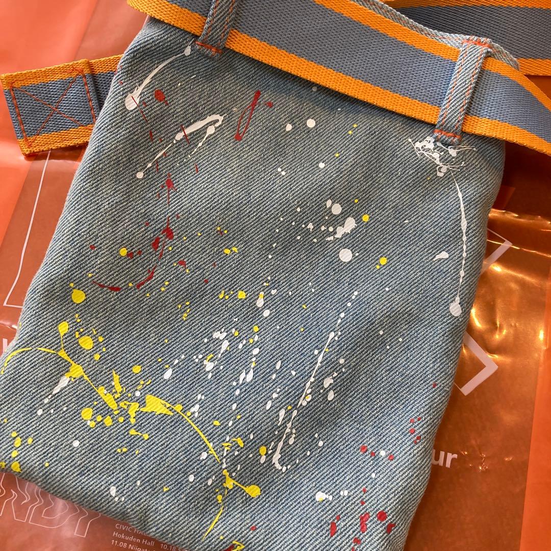 vaundy デニムポーチlittle punk即完売品　ショッパー付き