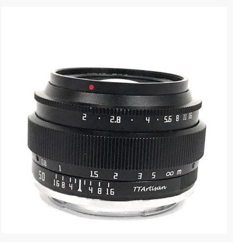 値下げ　実写テスト済　銘匠光学　TTArtisan 50mm f/2
