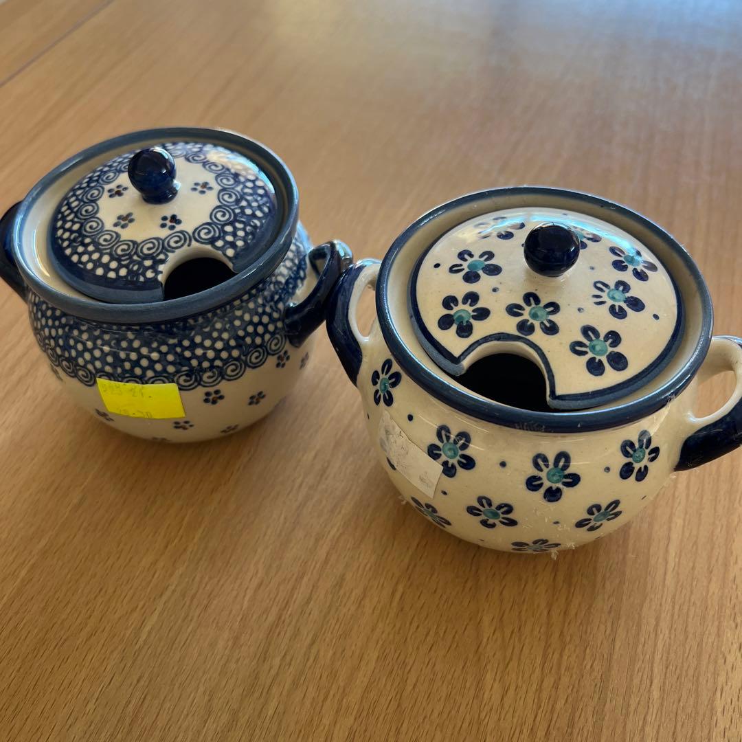 [新品］Polish Pottery ポーリッシュポタリー 2点セット