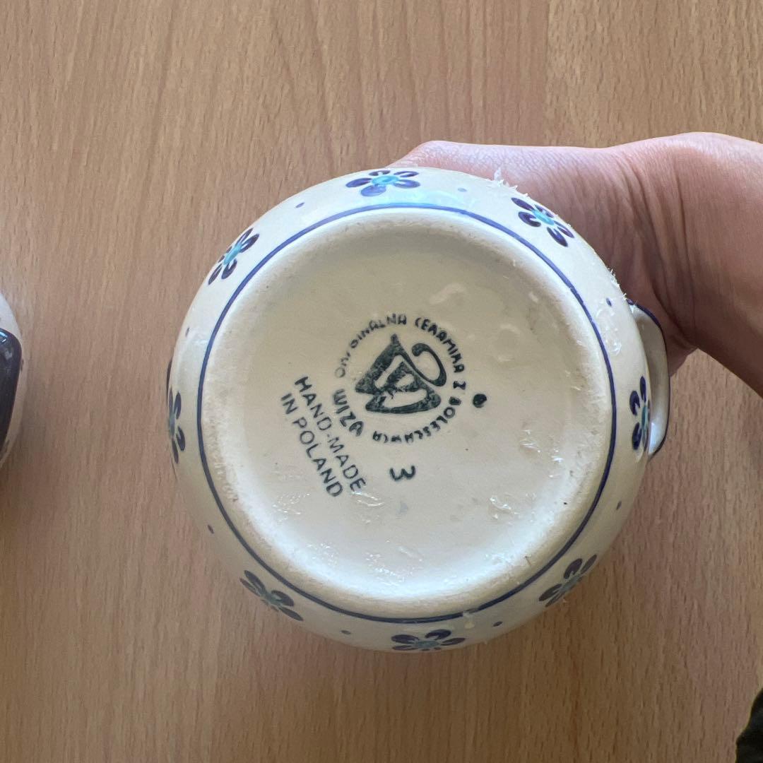 [新品］Polish Pottery ポーリッシュポタリー 2点セット