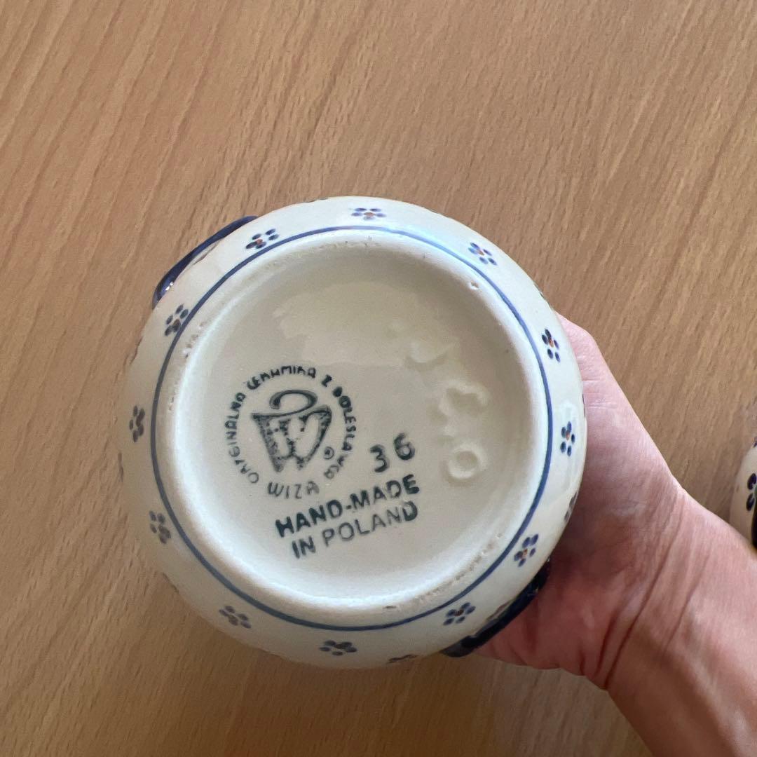 [新品］Polish Pottery ポーリッシュポタリー 2点セット