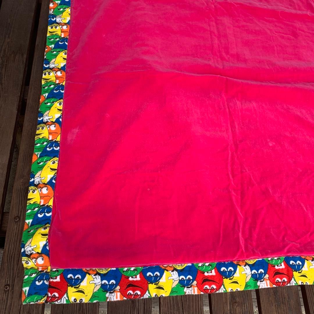 M&M'sキャラクター　ビィンテージラグマット