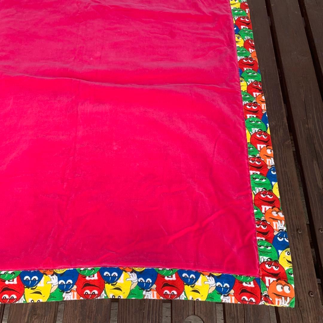 M&M'sキャラクター　ビィンテージラグマット