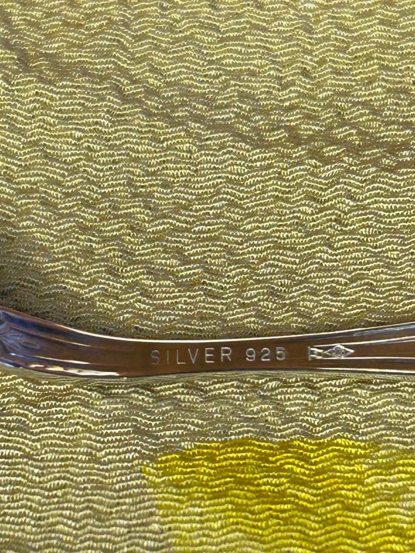 ヴィンテージ銀座山﨑商店/田中貴金属シルバースプーン6本Silver925箱入り