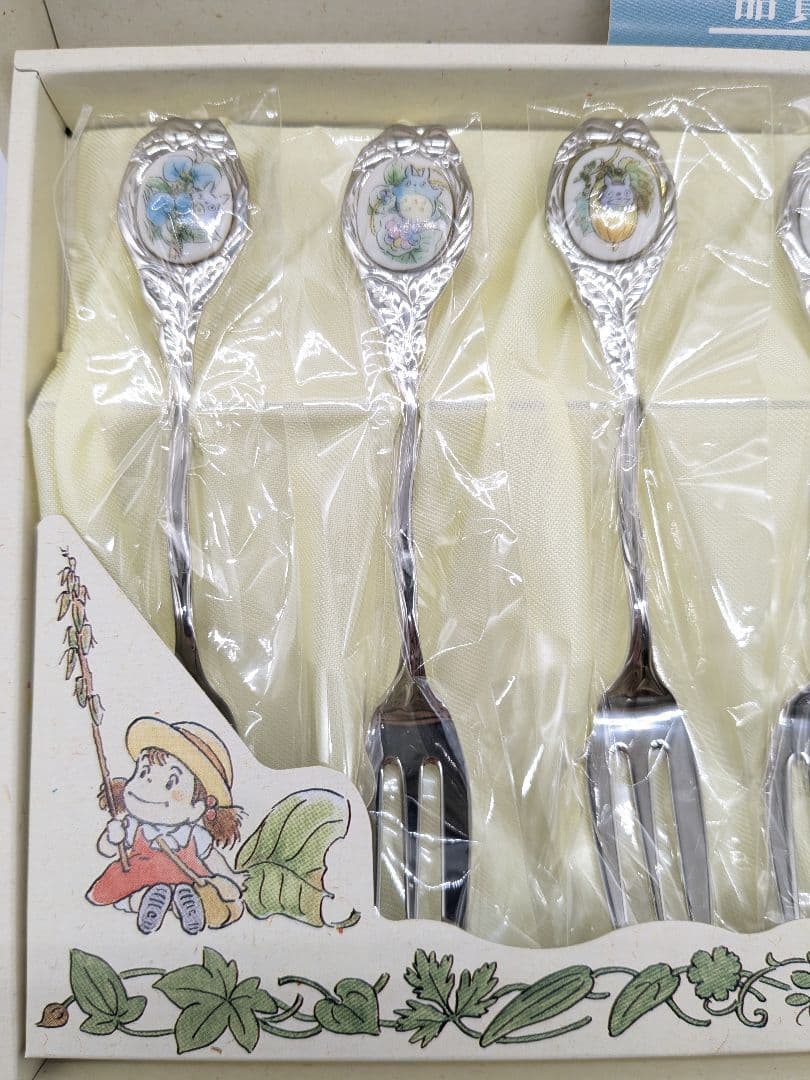 未使用品 ノリタケ となりのトトロ フォーク 5本セット Noritake
