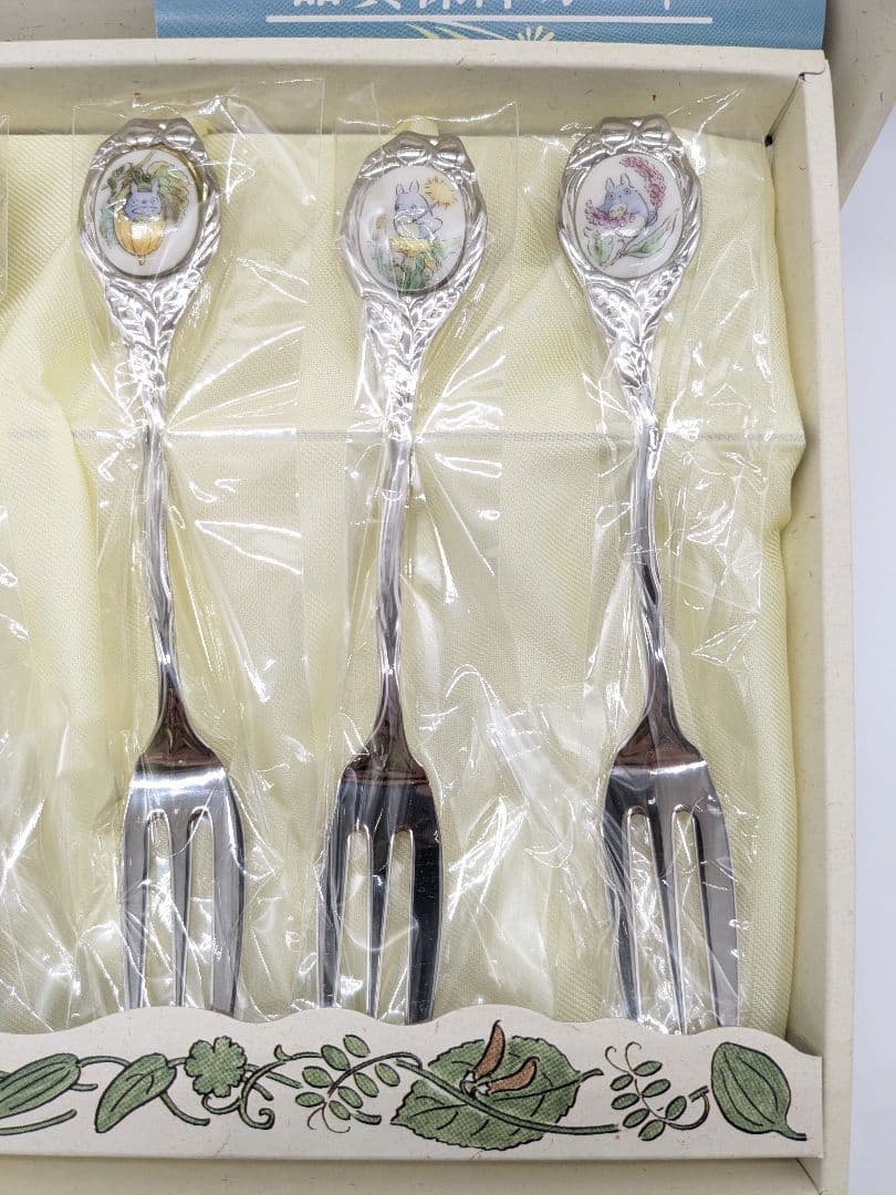 未使用品 ノリタケ となりのトトロ フォーク 5本セット Noritake