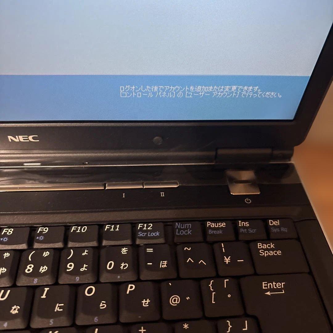 懐かしい！！NEC VersaPro VY21A/W-5 ノートPC