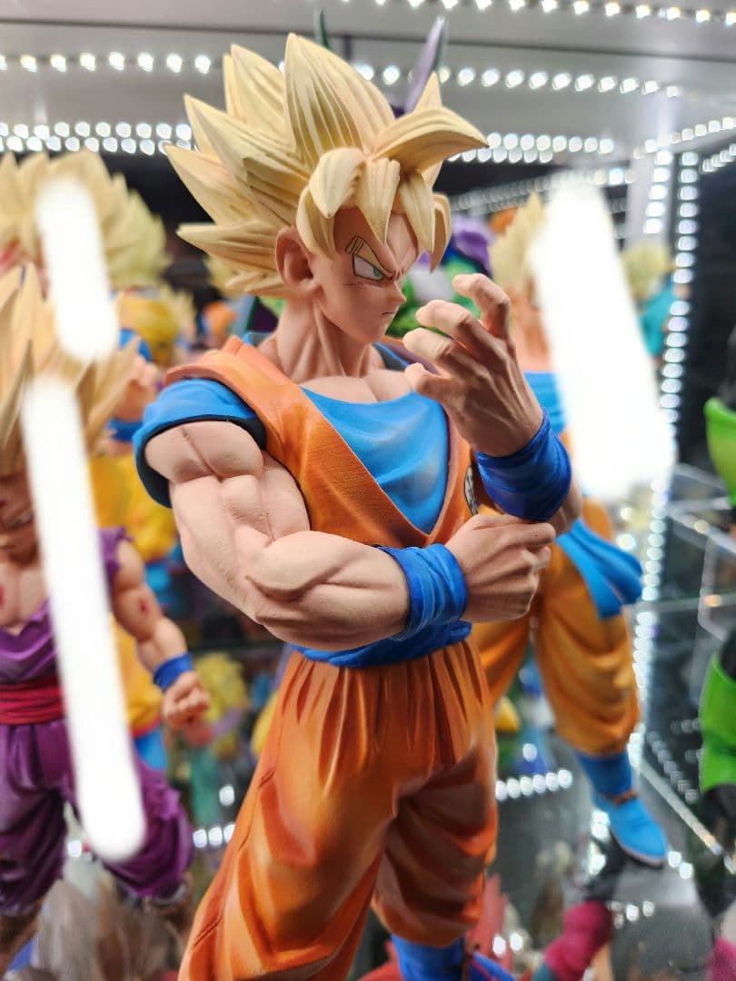１番くじドラゴンボールメモリーズ　超サイヤ人孫悟空　msp孫悟飯　フルリペイント