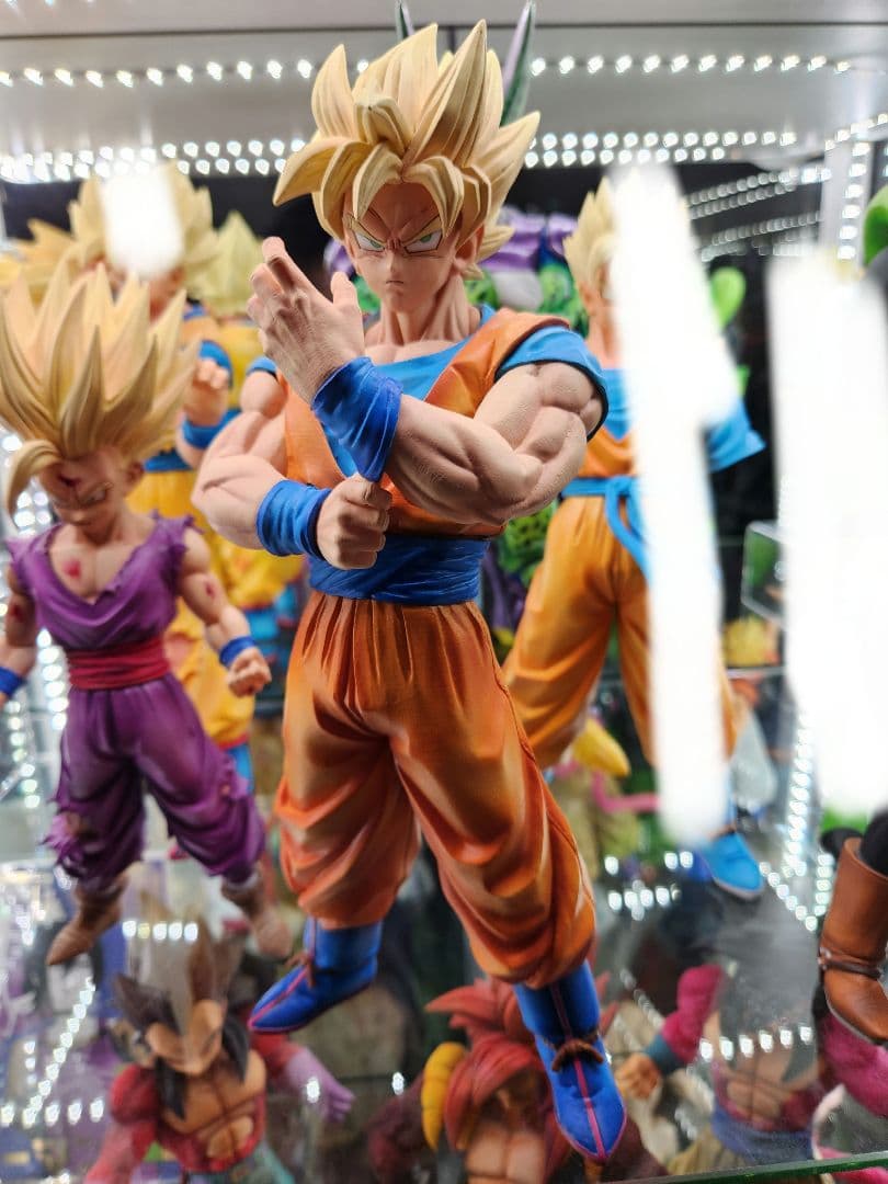 １番くじドラゴンボールメモリーズ　超サイヤ人孫悟空　msp孫悟飯　フルリペイント
