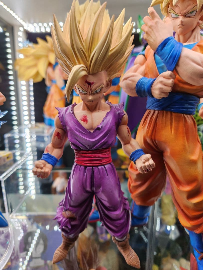 １番くじドラゴンボールメモリーズ　超サイヤ人孫悟空　msp孫悟飯　フルリペイント