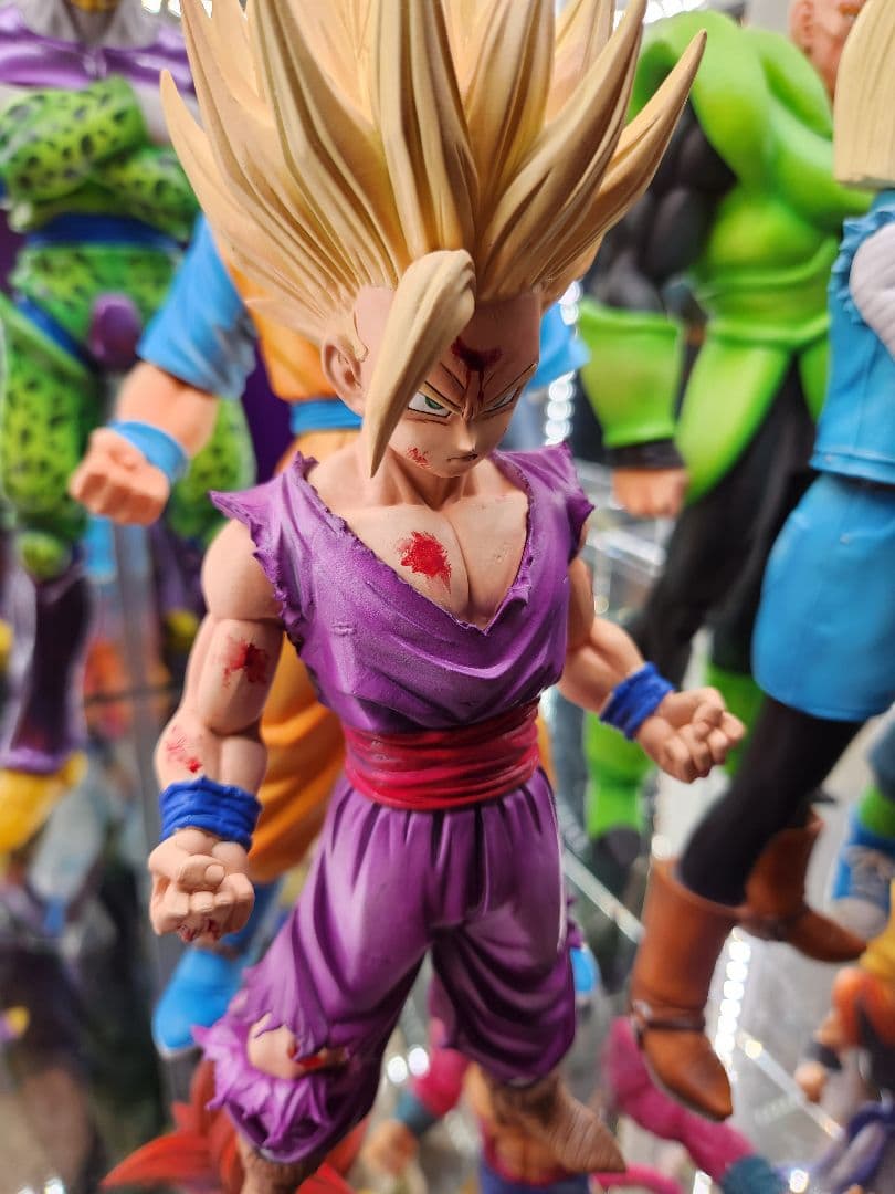 １番くじドラゴンボールメモリーズ　超サイヤ人孫悟空　msp孫悟飯　フルリペイント