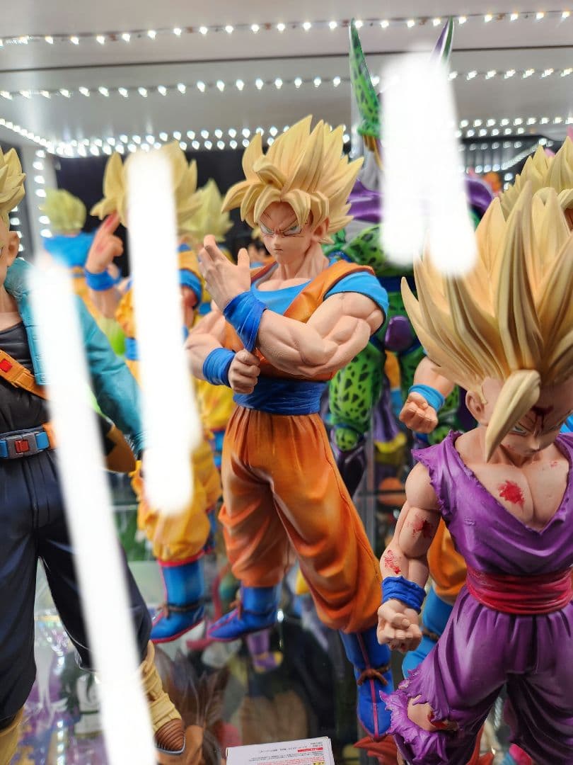 １番くじドラゴンボールメモリーズ　超サイヤ人孫悟空　msp孫悟飯　フルリペイント