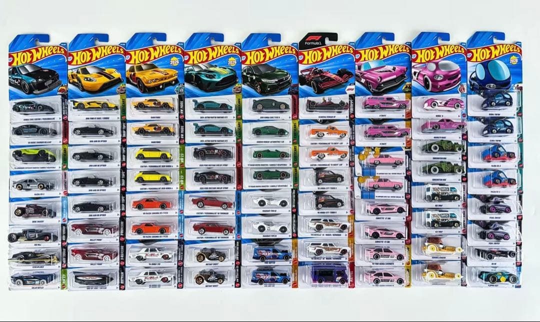 ホットウィール　インターナショナル版　2026 F ケース　72台入り　未開封