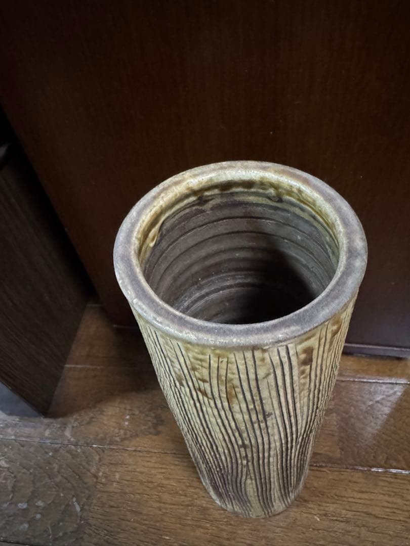 小鹿田焼 花瓶 壺　おんたやき