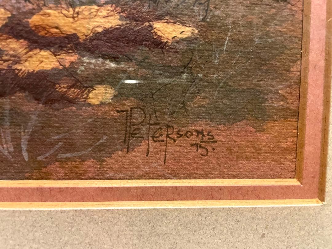 Petersons? 水彩画