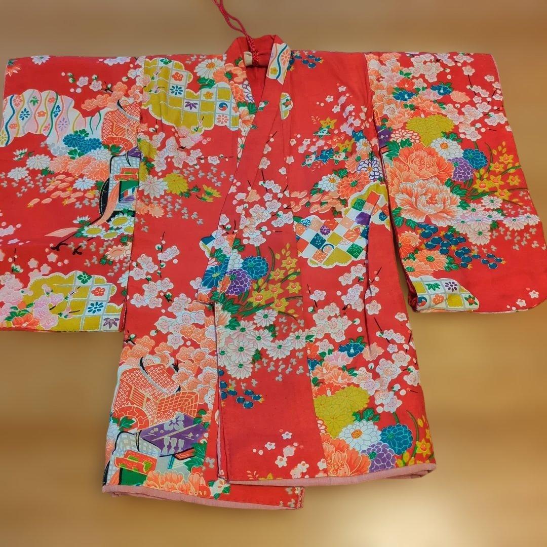ハンドメイド　ミニチュア着物セット