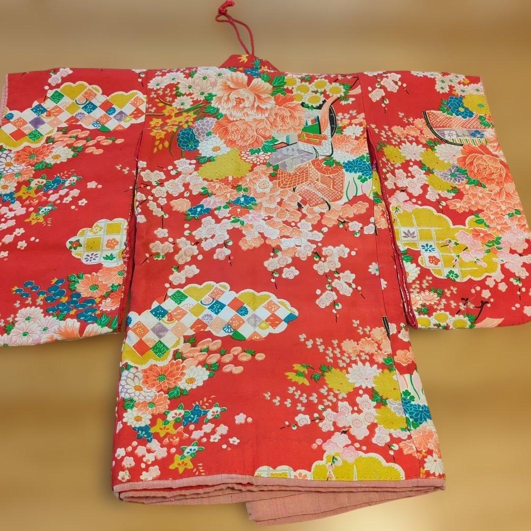 ハンドメイド　ミニチュア着物セット