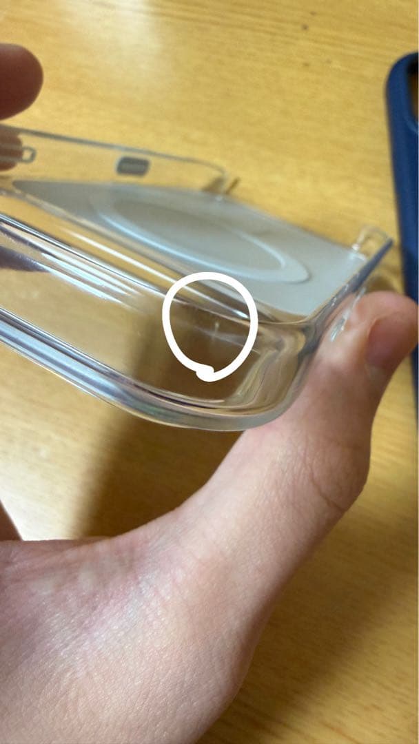 iPhone17ProMax シリコンケース　クリアケース　Apple純正品