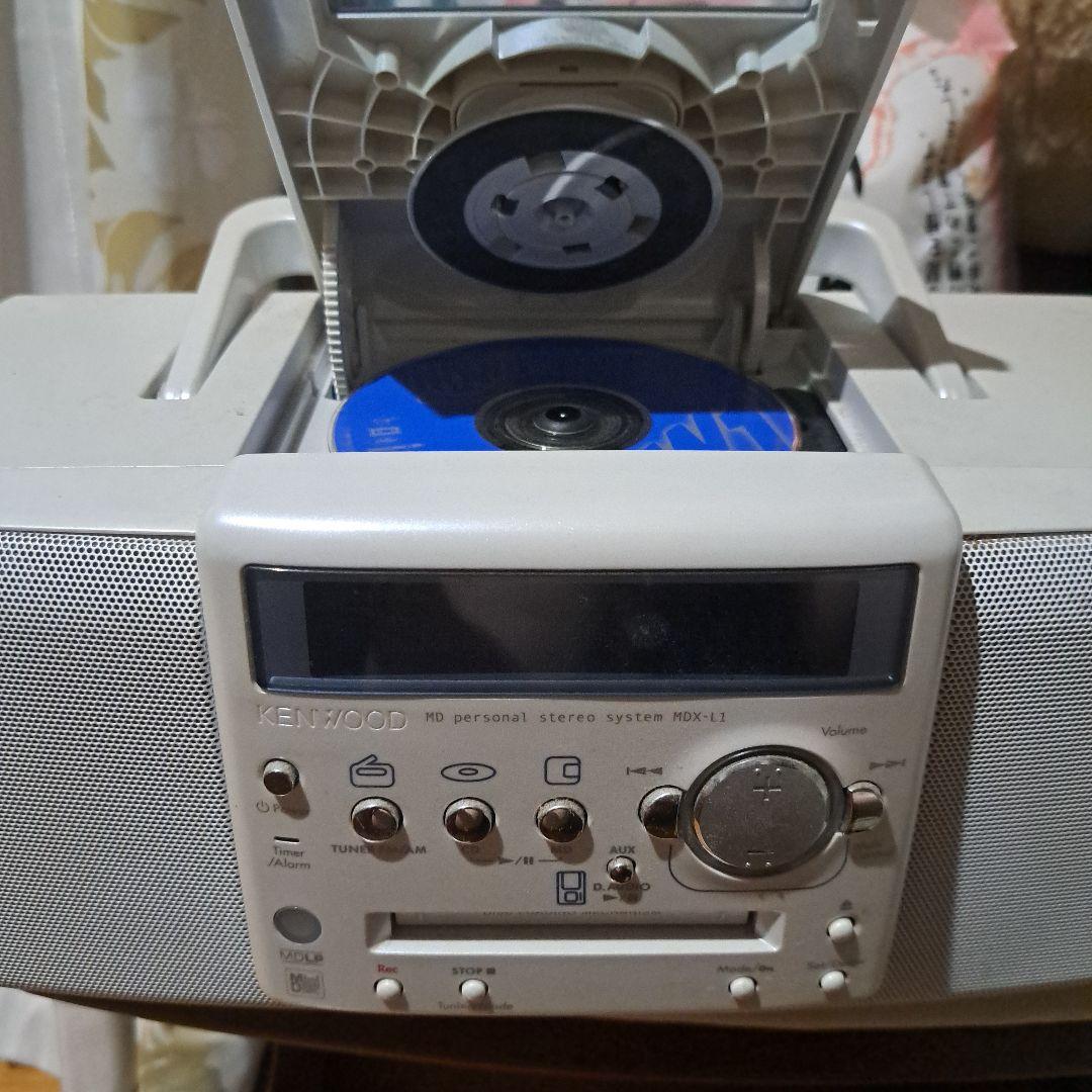 KENWOOD ポータブルCDラジオコンポ