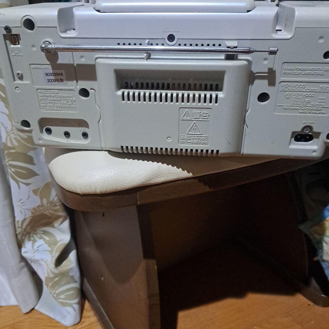 KENWOOD ポータブルCDラジオコンポ
