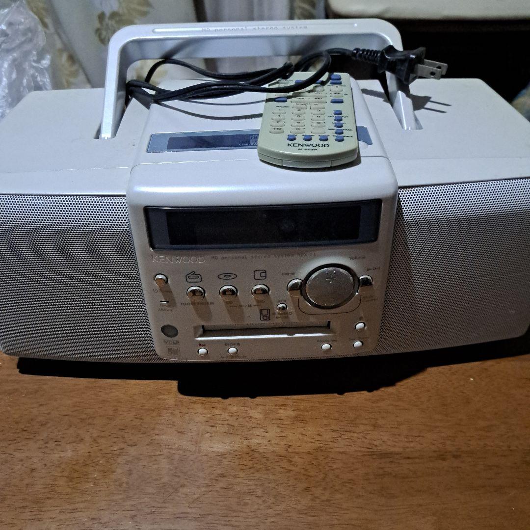 KENWOOD ポータブルCDラジオコンポ