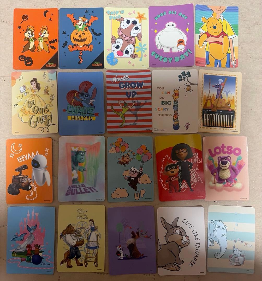 ディズニーストア じゃんけんカード 63枚セット