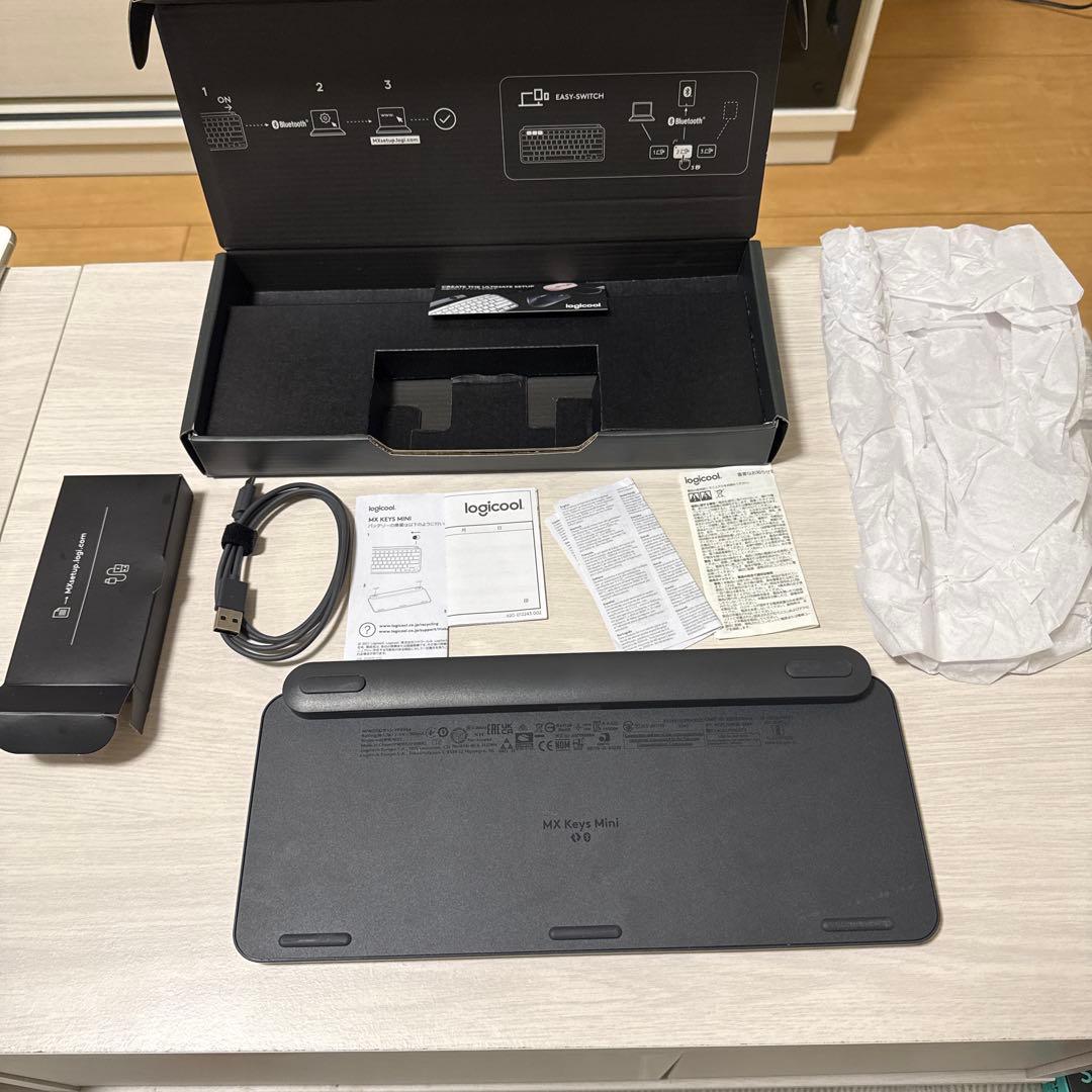 【完動品】Logicool MX KEYS MINI KX700GRd