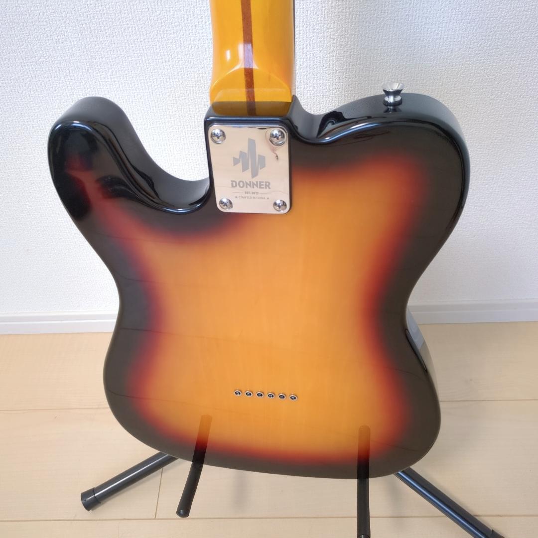 【美品】Donner DJC-1000S シンライン テレキャスター セミホロウ