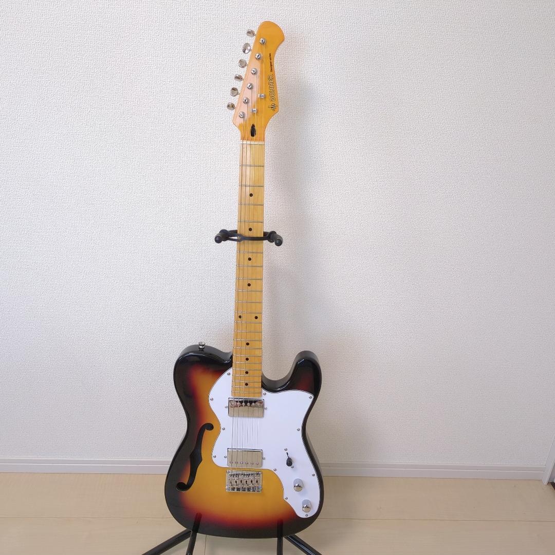 【美品】Donner DJC-1000S シンライン テレキャスター セミホロウ