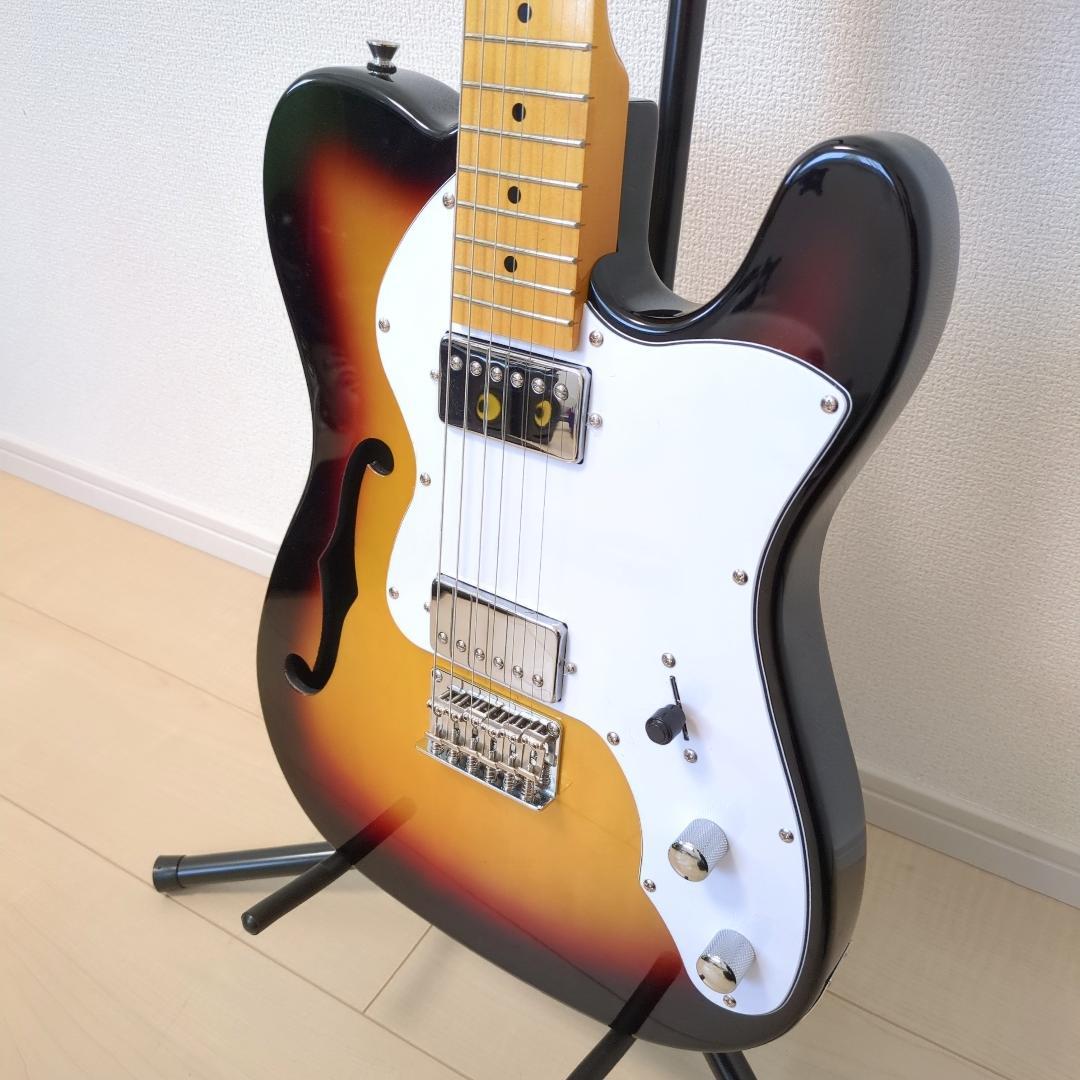 【美品】Donner DJC-1000S シンライン テレキャスター セミホロウ