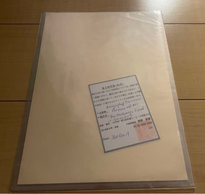 NBA 八村塁　ゴンザガ大学時代のサイン入り写真（流体力学）